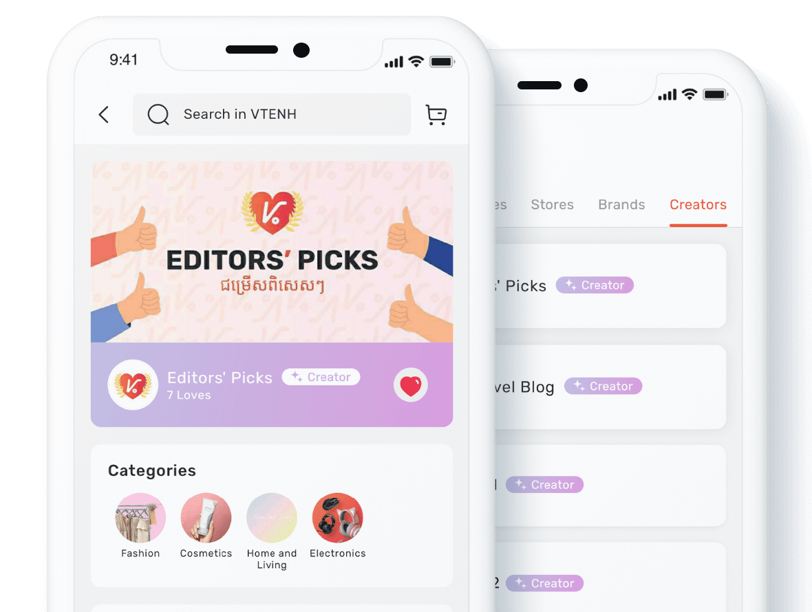កម្មវិធីទូរសព្ទ VTENH (iOS, Android)