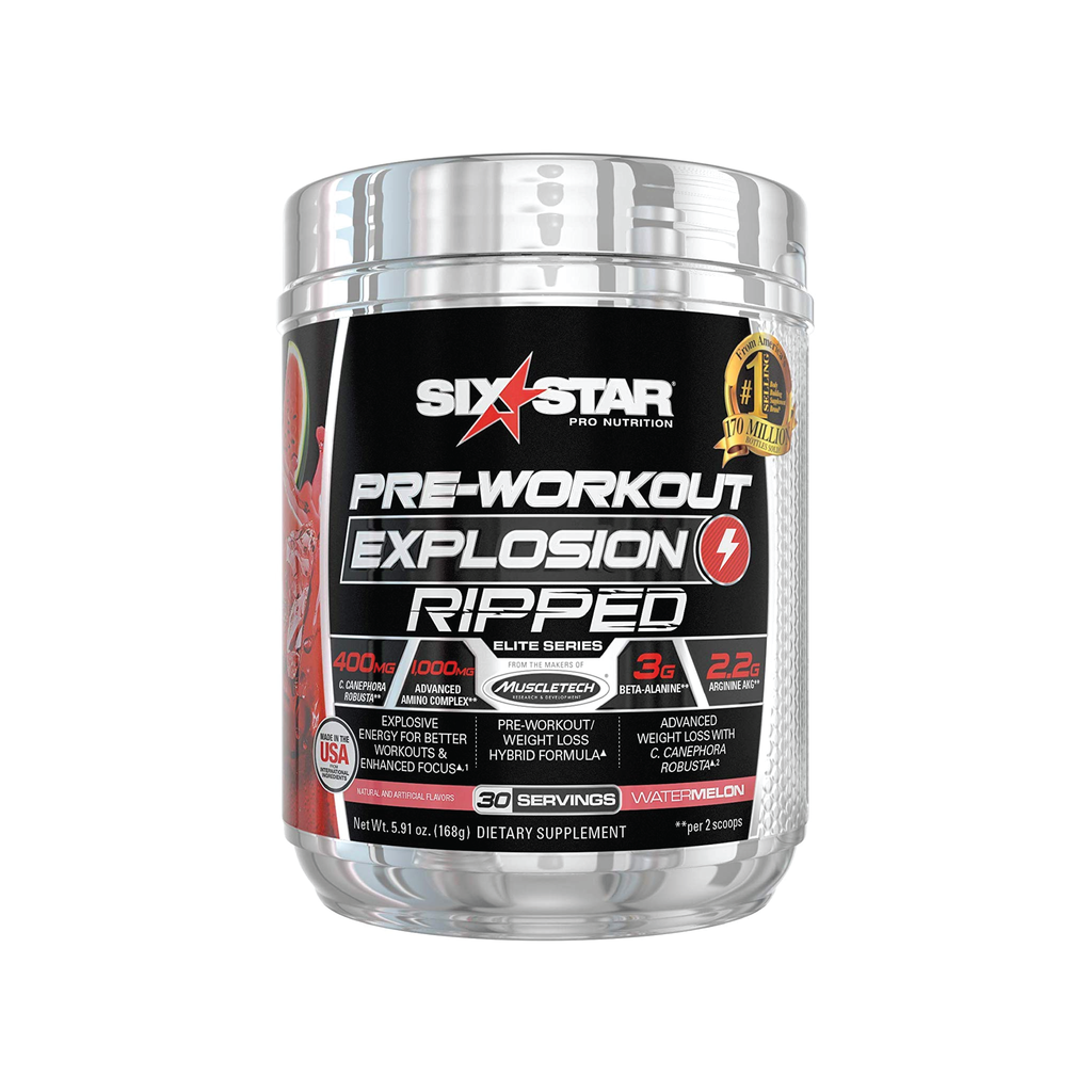 SIX STAR® PreWorkout Explosion Ripped VTENH