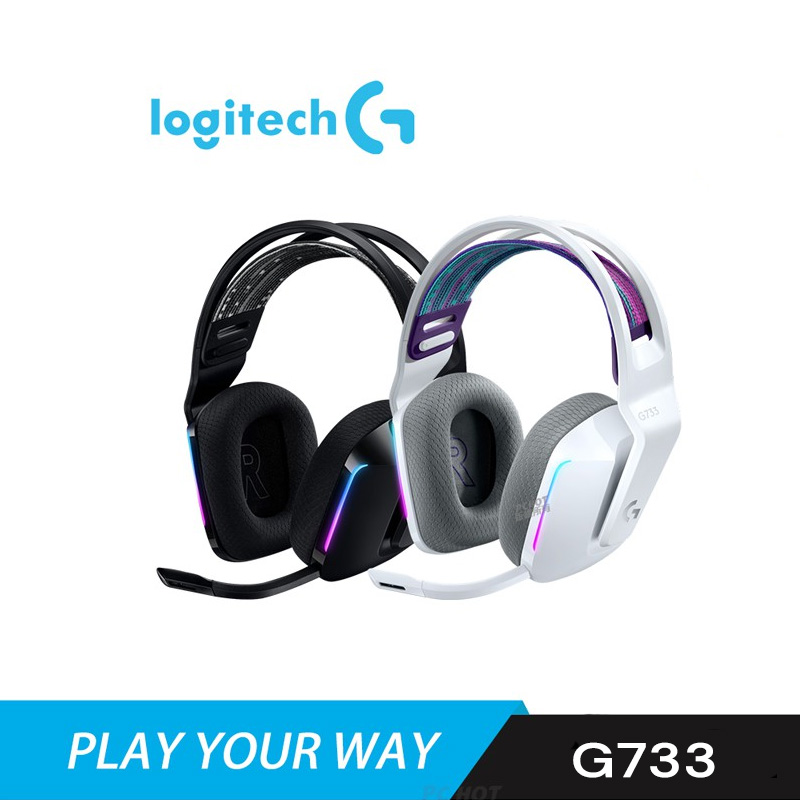 Logitech G G733 Lightspeed Wireless RGB Gaming Headset - VTENH