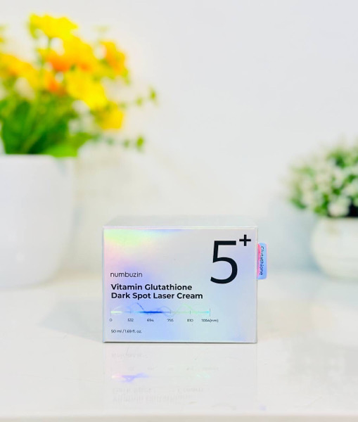 vitamin glutathione dark spot laser cream No. 5 The Numbuzin No.5+ Vitamin Glutathione