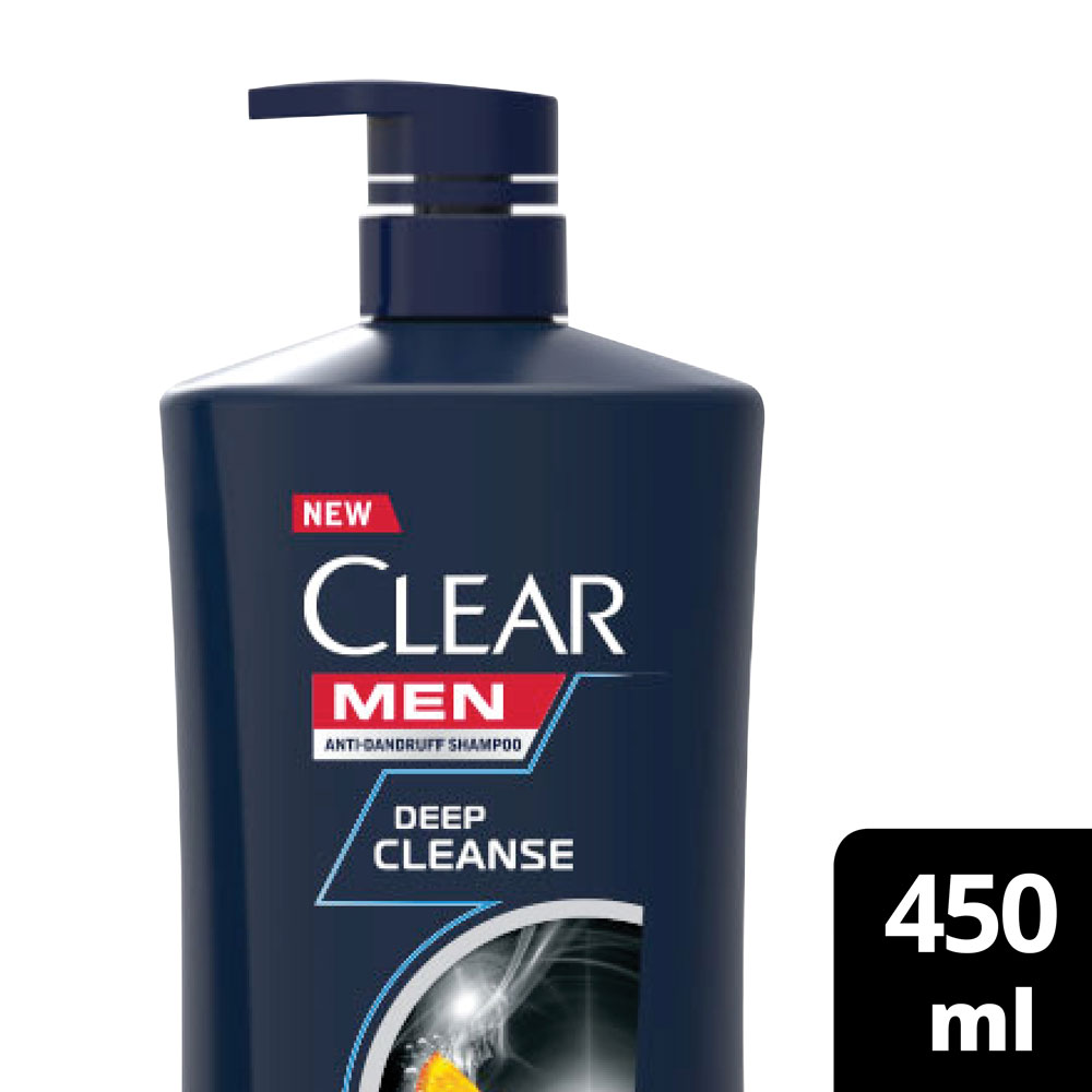 Clear Men Shampoo Deep Clean 450ml - VTENH