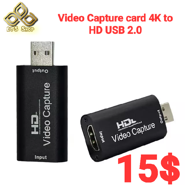 4K HD Video Capture Card USB 2.0