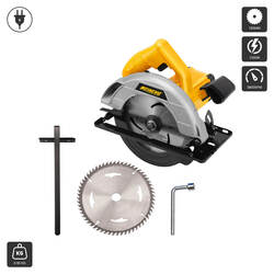  ម៉ូទ័រជ្រៀក 1.8តឹក (705) Circular Saw 185MM 1550W