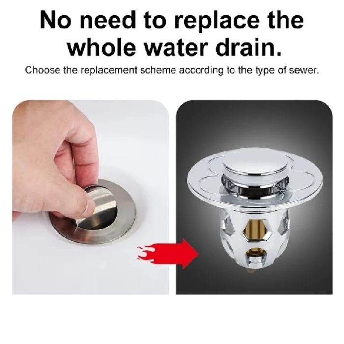 Drain Stopper Pop-Up