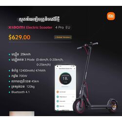 Electric Scooter 4 Pro EU