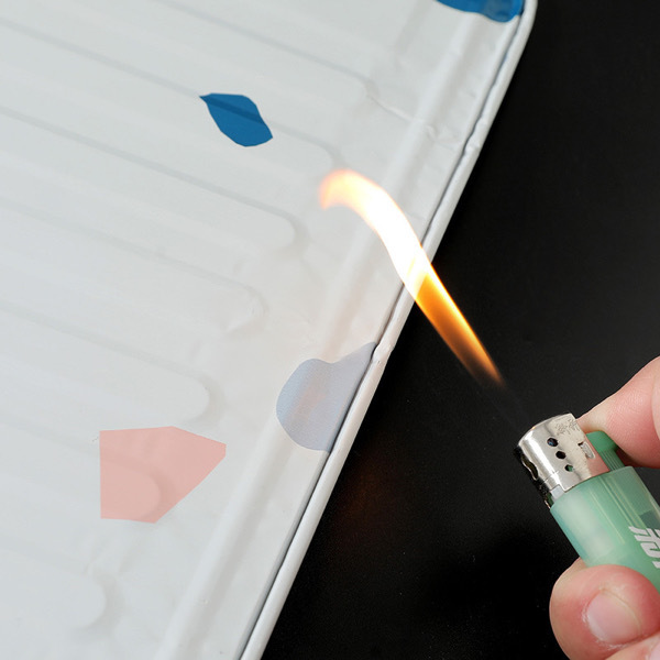 Folding Aluminum Foil Oil Baffle 