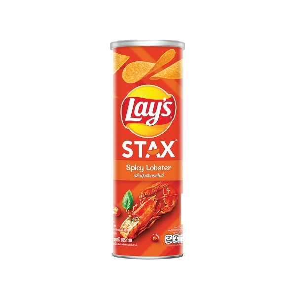 Lays Stax Potato Crisp Lobster 105g