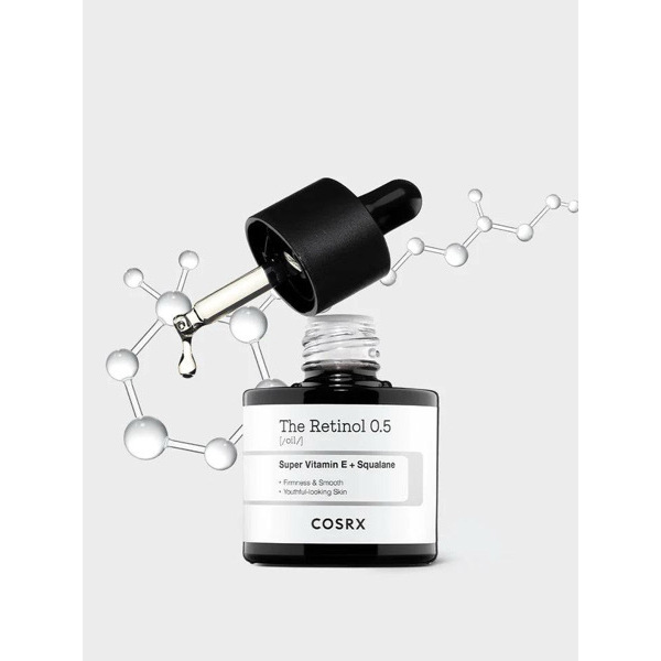 Cosrx The retinol 0.5 [oil ]Super Vitamin E + Squalane 