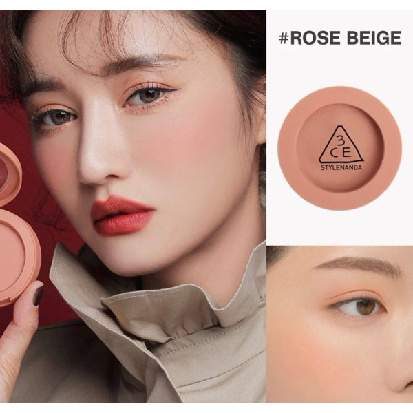 3CE mood recipeface blush #Rose Belige 