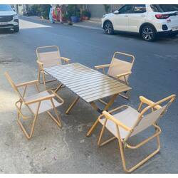 Folding Set Table1 Chair4