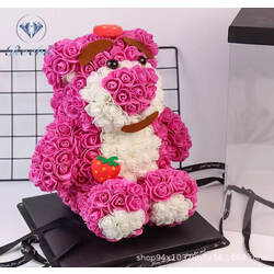 Rose Bear ទំហំ (60*50*40)
