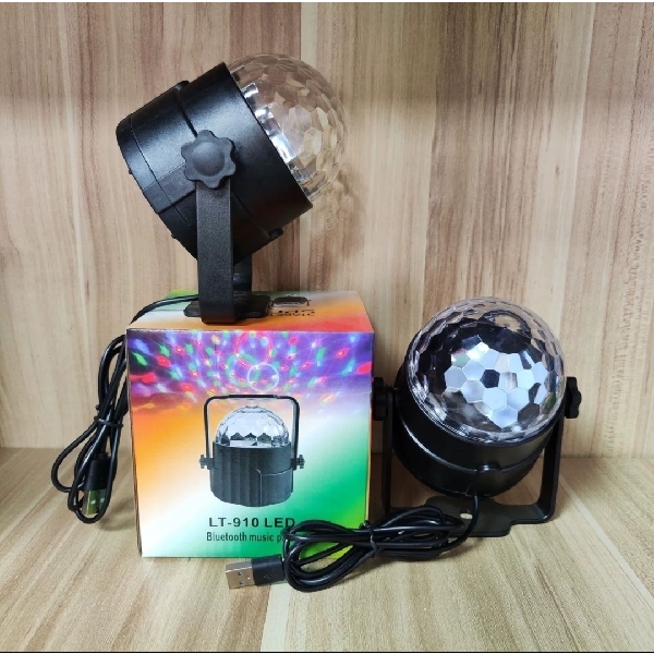 ភ្លើង LED ball លោតតាមចង្វាក់ភ្លេង ប្រើឌុយ USB 