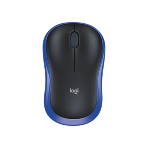 Logitech M185 Wireless Mouse (Blue)