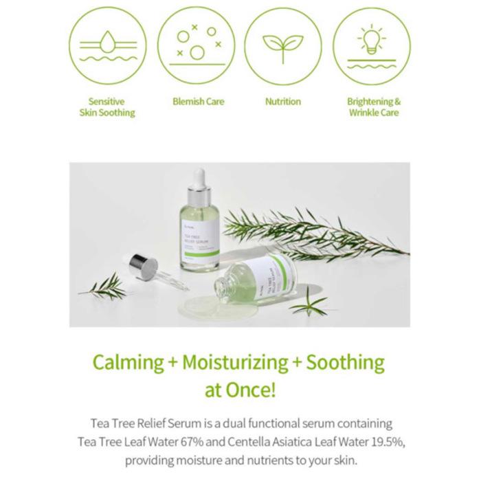 iUNIK Tea Tree Relief Serum 50ml