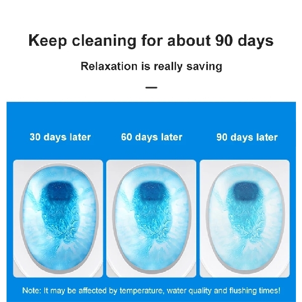 Blue Bubble Bear Toilet Cleaner 1PC