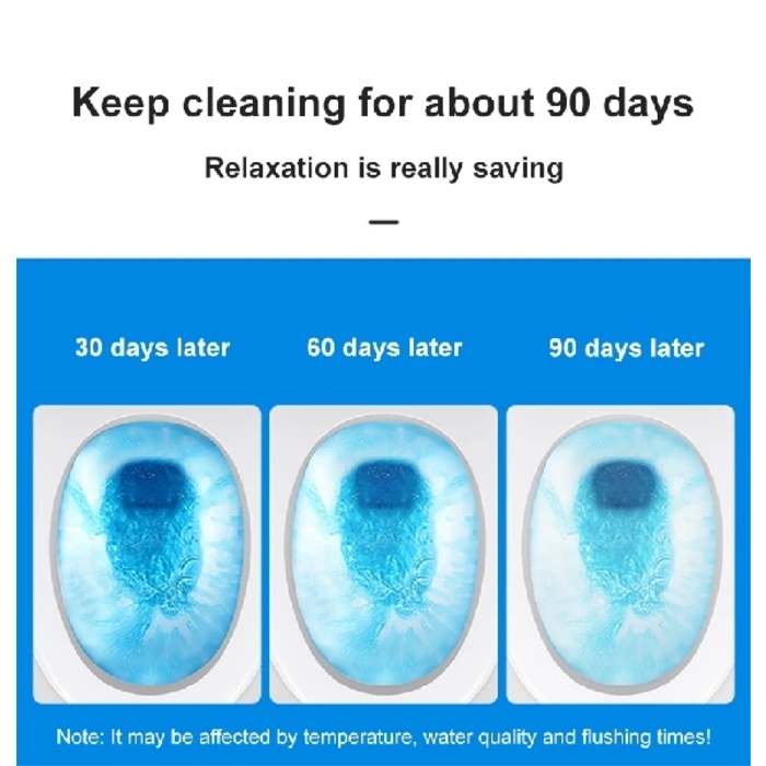 Blue Bubble Bear Toilet Cleaner 1PC