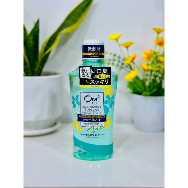 [ Ora2me ]mouthwash stain care a Floral White Tea flavor