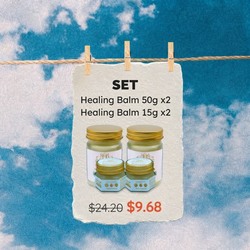 🔥Set - Healing Balm 15g x2 + Healing Balm 50g x2