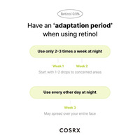 Cosrx The retinol 0.5 [oil ]Super Vitamin E + Squalane 