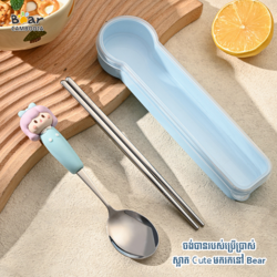 KY Portable 2 Cutlery Set - Blue