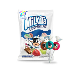 MILKITA LOLLIPOP Assorted Flavor-50'S