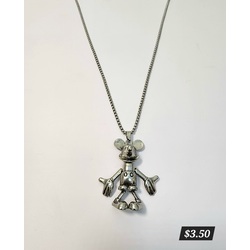 Mickey Mouse Pendant Necklace