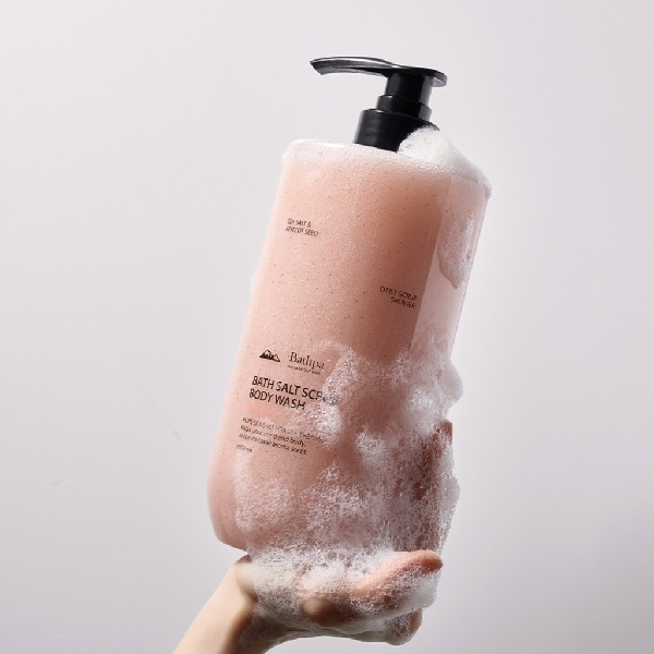 Bathpa bath salt scrub body wash/សាប៊ូស្ក្រាប់- Soft Rosy