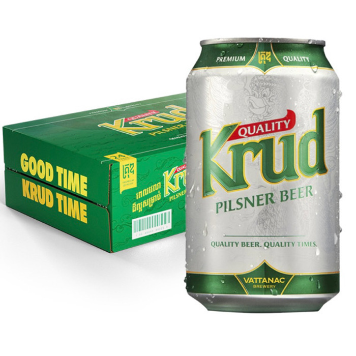 KRUD Beer Can 330ml - 1 case 