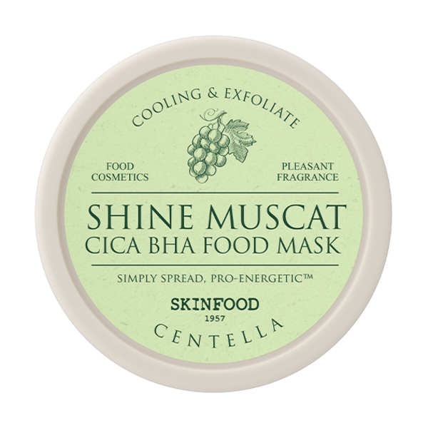 SKINFOOD Shine Muscat Cica BHA Food Mask