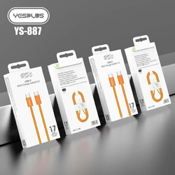USB-C 60W CHARGE CABLE 1M/ORANGE/1pc