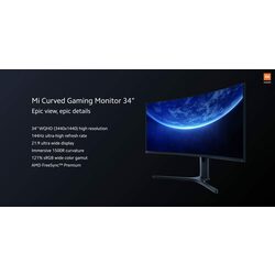Mi Curved Gaming Monitor 34 Inches