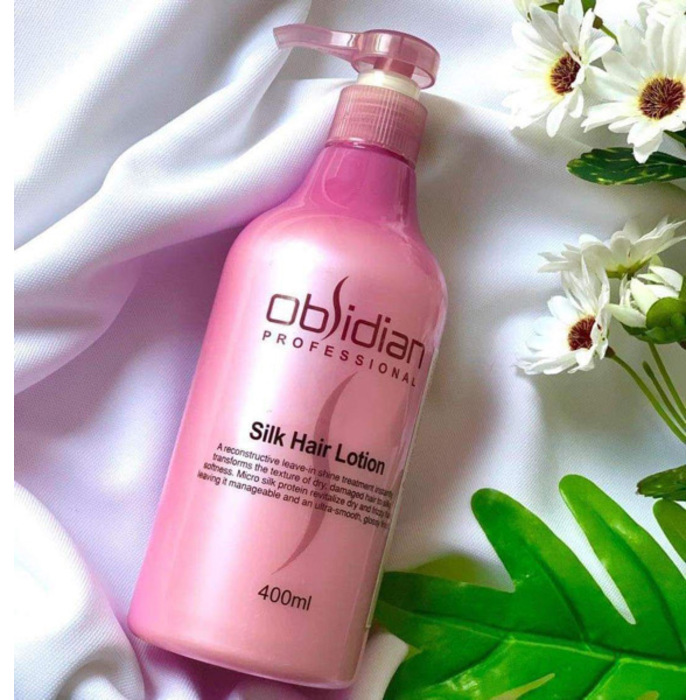 Obsidian Silk Hair Lotion 400ml - 1 Bottle 