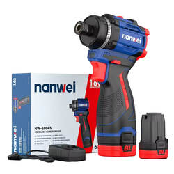 ម៉ូទ័របាញ់វីសប្រើថ្ម (S8045) Cordless Electric Screwdriver 16.8V 2.0Ah x 2 45NM