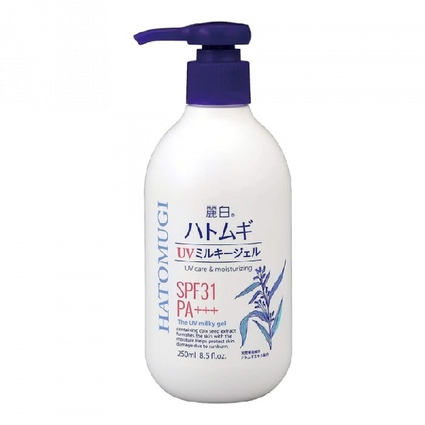 HATOMUGI UV Care & Moisturizing SPF31 PA +++ 250ml