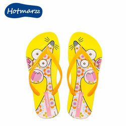 Hotmarzz Mouse Orange Flip Flop 