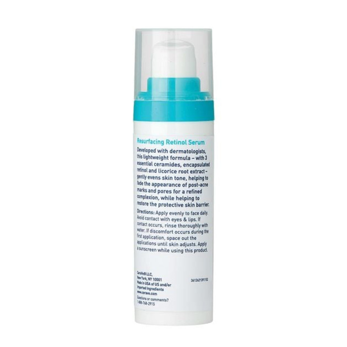 Cerave Resurfacing Retinol Serum (សេរ៉ូមព្យាបាលមុន នឹងជួយផ្ចិតរន្ធញើស ) - 30ml