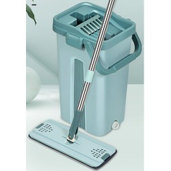 Flat Squeeze Magic Automatic Mop with Bucket
