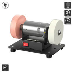 ម៉ូទ័រសំលៀងខ្នាតតូច 70MM (KBG010) Bench Grinder 220V 50W 1000RPM 70MM 