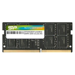 Silicon Power 8GB DDR4-3200  CL22 SODIMM (Multi-Solution)
