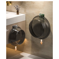 2PCS Washbasin Storage Hooks - Random Color