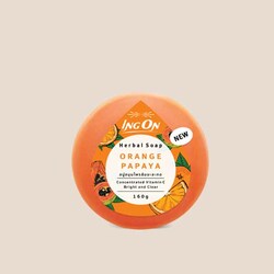 Ing On Orange Papaya Herbal Soap 160g