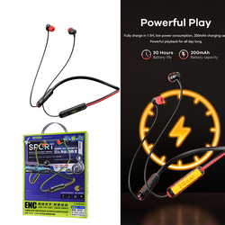 Earphone Bluetooth Neckband Remax RB-S12 10000