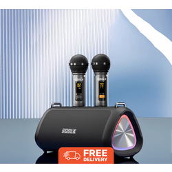 SODLK T18 Karaoke 2 Microphones