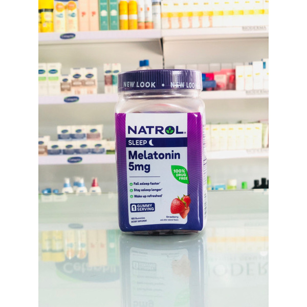 NATROL SLEEP Melatonin 5mg 180 gummies.