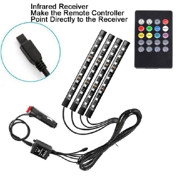 ភ្លើងដាក់ក្នុងឡាន ញាក់តាមភ្លេង