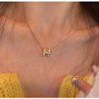 N35 Woman's Fashion Necklace ខ្សែកនារី