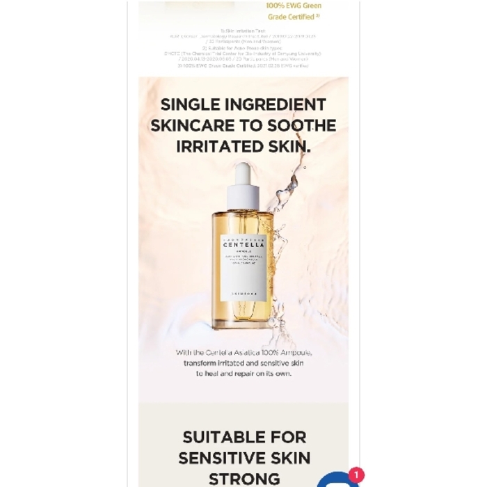 Skin 1004 Madagascar Centella Ampoule Serum