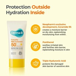 Derma B Everyday Mild Sunscreen 50+