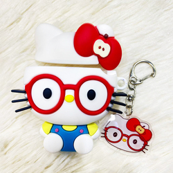 Airpods 4th Gen Eyeglasses Hello Kitty,Queer Glasses Kt Cat/1 Set