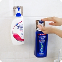 Rustproof Wall Mounted Sticky Shampoo Organizer Hook